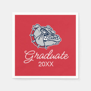 Gonzaga Bulldogs Mascot Logo Napkins