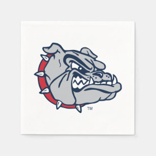 Gonzaga Bulldogs Mascot Logo Napkins