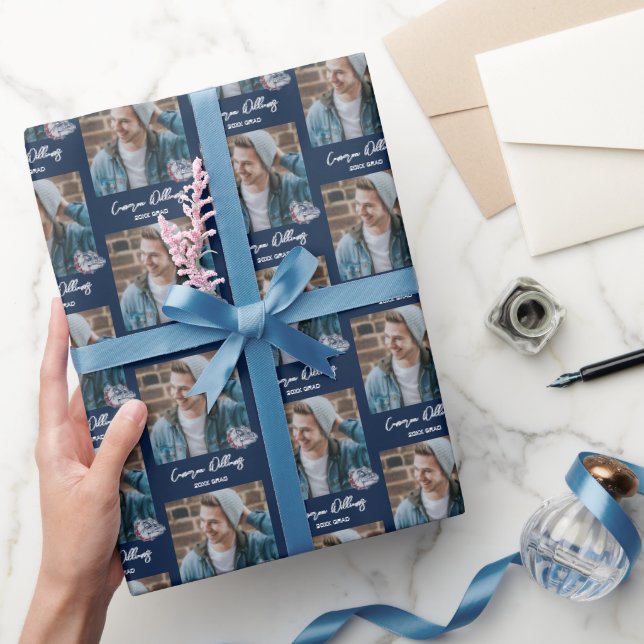 Gonzaga Bulldogs Mascot Logo Wrapping Paper (Gifting)