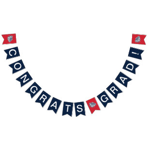 Gonzaga Graduation Bunting Flags
