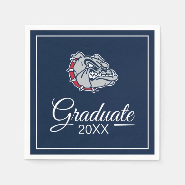Gonzaga Graduation Napkins (Front)