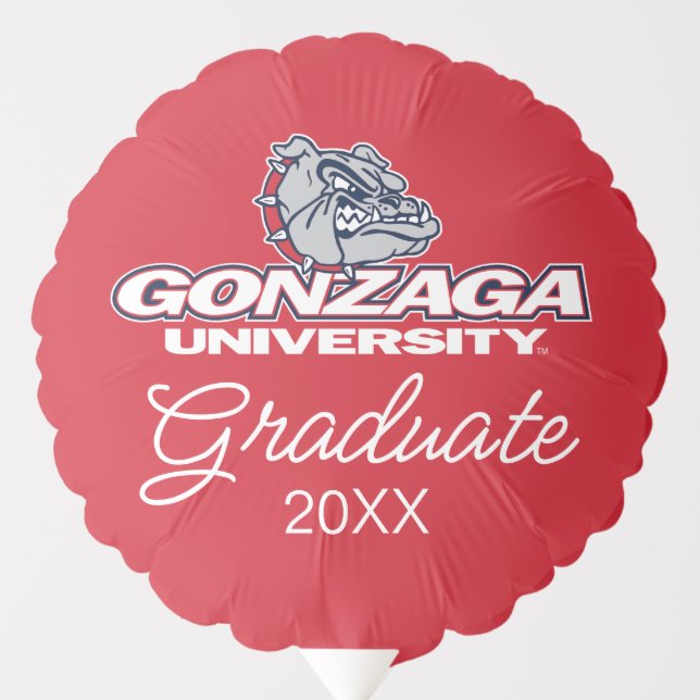 Gonzaga University Bulldogs Logo Balloon (Front)