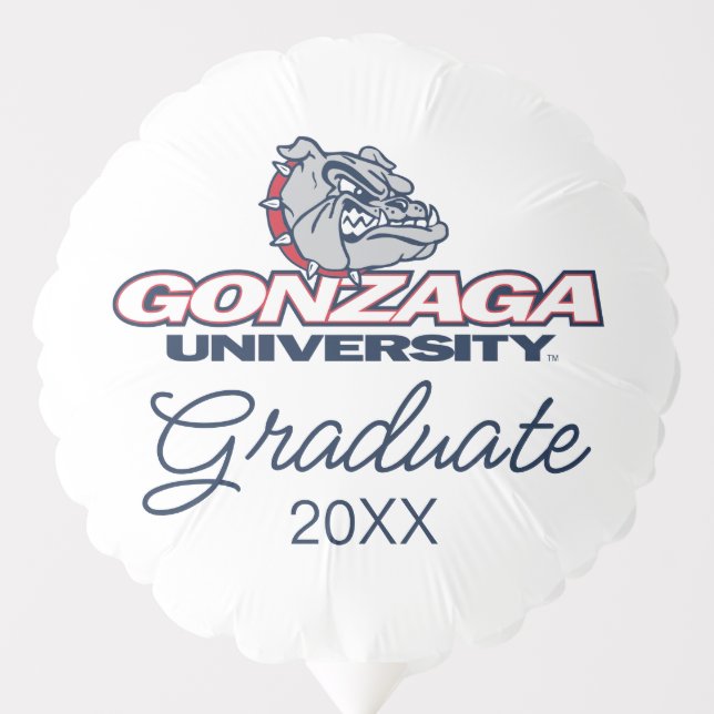 Gonzaga University Bulldogs Logo Balloon (Front)