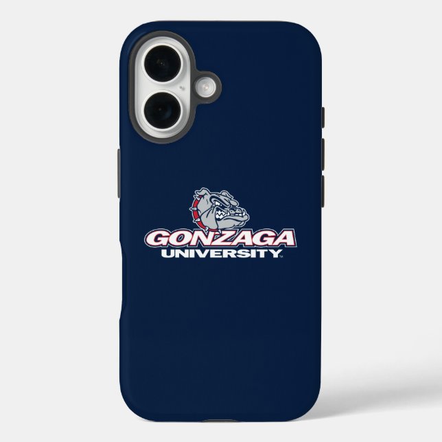 Gonzaga University Bulldogs Logo Case-Mate iPhone Case (Back)