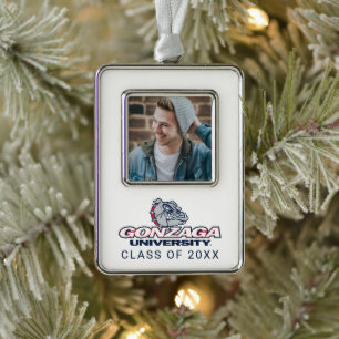 Gonzaga University Bulldogs Logo Christmas Ornament