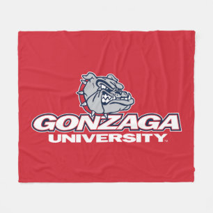Gonzaga University Bulldogs Logo Fleece Blanket