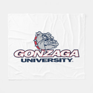Gonzaga University Bulldogs Logo Fleece Blanket