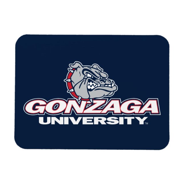 Gonzaga University Bulldogs Logo Magnet (Horizontal)