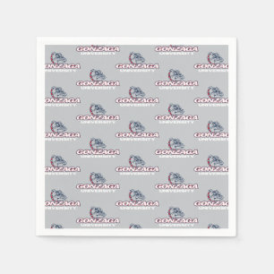 Gonzaga University Bulldogs Logo Napkins