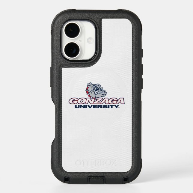 Gonzaga University Bulldogs Logo Otterbox iPhone Case (Back)