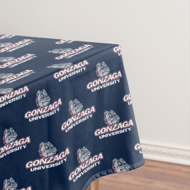 Gonzaga University Bulldogs Logo Tablecloth (In Situ)