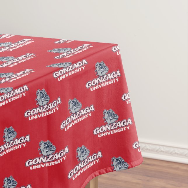 Gonzaga University Bulldogs Logo Tablecloth (In Situ)