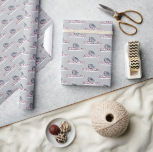 Gonzaga University Bulldogs Logo Wrapping Paper