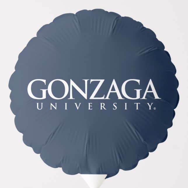Gonzaga University Classic Logo Balloon (Front)