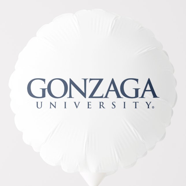 Gonzaga University Classic Logo Balloon (Front)