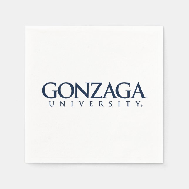 Gonzaga University Classic Logo Napkins (Front)