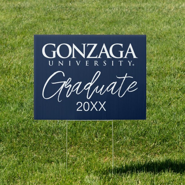 Gonzaga University Classic Logo Sign (Insitu)