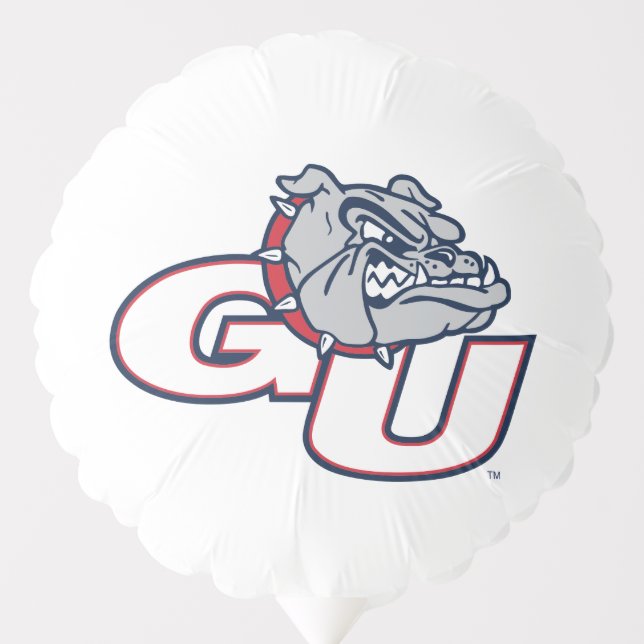 Gonzaga University GU Bulldogs Logo Balloon (Front)