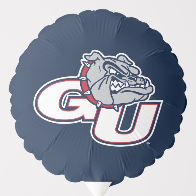 Gonzaga University GU Bulldogs Logo Balloon (Front)