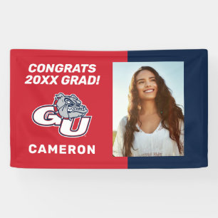 Gonzaga University GU Bulldogs Logo Banner