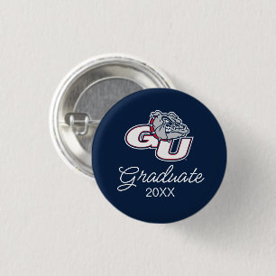 Gonzaga University GU Bulldogs Logo Button