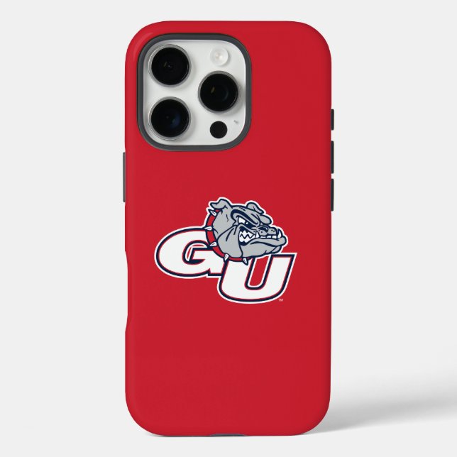 Gonzaga University GU Bulldogs Logo Case-Mate iPhone Case (Back)