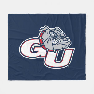 Gonzaga University GU Bulldogs Logo Fleece Blanket