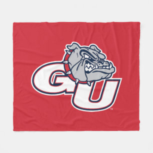 Gonzaga University GU Bulldogs Logo Fleece Blanket