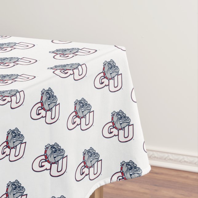 Gonzaga University GU Bulldogs Logo Tablecloth (In Situ)