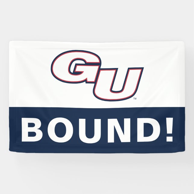 Gonzaga University GU Logo Banner (Horizontal)