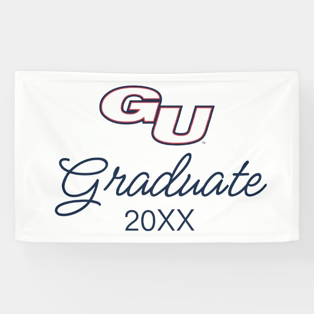 Gonzaga University GU Logo Banner (Horizontal)