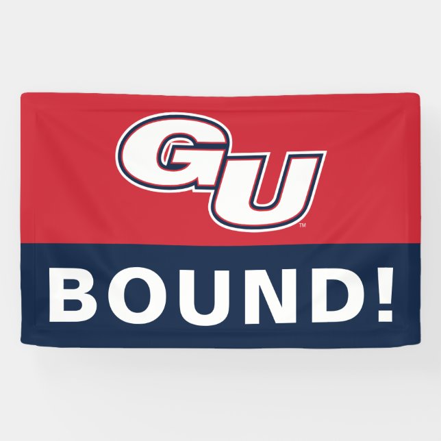 Gonzaga University GU Logo Banner (Horizontal)