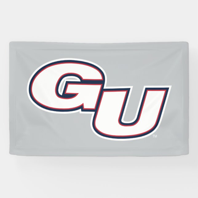 Gonzaga University GU Logo Banner (Horizontal)
