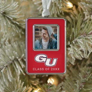 Gonzaga University GU Logo Christmas Ornament