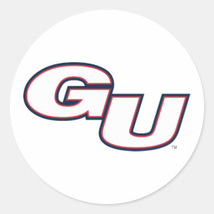 Gonzaga University GU Logo Classic Round Sticker