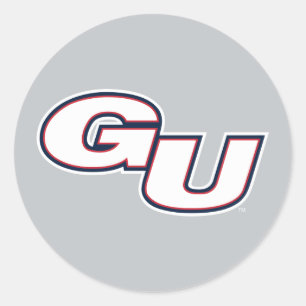Gonzaga University GU Logo Classic Round Sticker