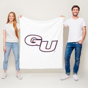 Gonzaga University GU Logo Fleece Blanket