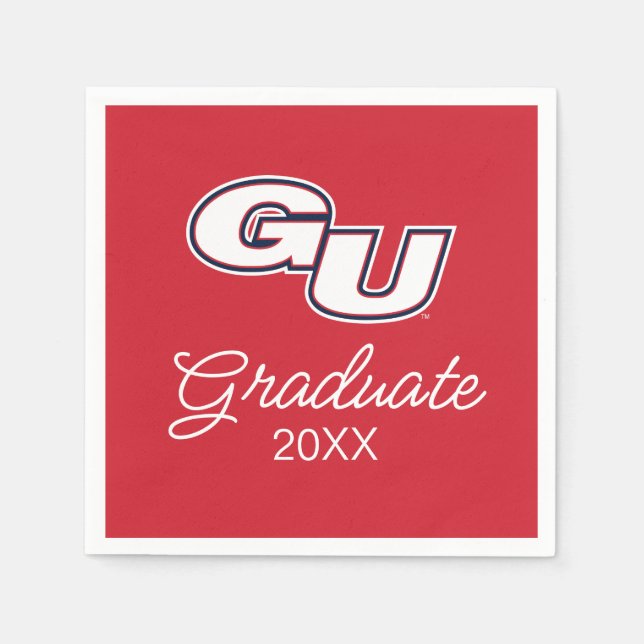 Gonzaga University GU Logo Napkins (Front)