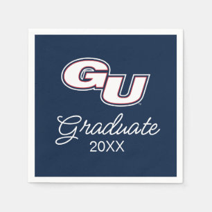 Gonzaga University GU Logo Napkins