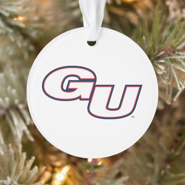 Gonzaga University GU Logo Ornament (Tree)