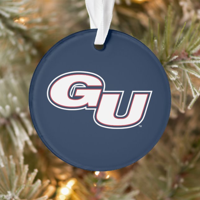 Gonzaga University GU Logo Ornament (Tree)