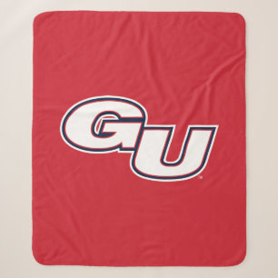 Gonzaga University GU Logo Sherpa Blanket
