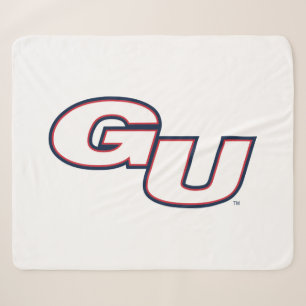 Gonzaga University GU Logo Sherpa Blanket