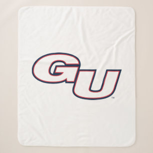 Gonzaga University GU Logo Sherpa Blanket