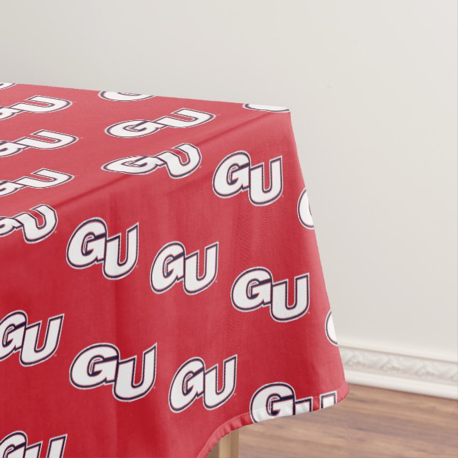 Gonzaga University GU Logo Tablecloth (In Situ)