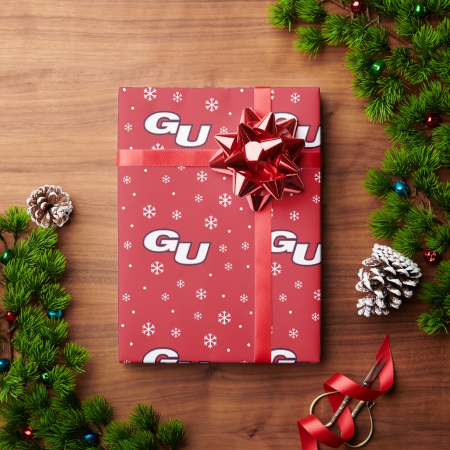 Gonzaga University GU Logo Wrapping Paper (Holiday Gift)