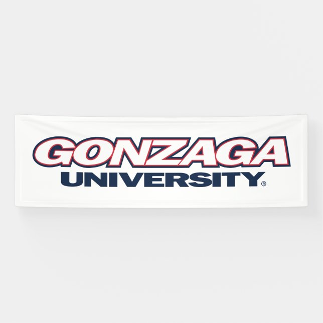 Gonzaga University Logo Banner (Horizontal)