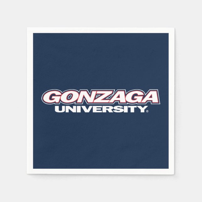 Gonzaga University Logo Napkins (Front)