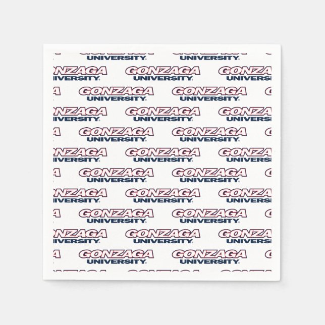 Gonzaga University Logo Napkins (Front)