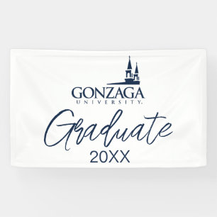 Gonzaga University Logo with Church Steeples Banner
